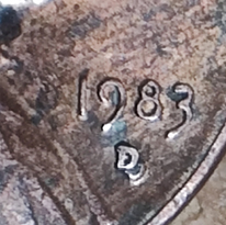1983-D-Lincoln-Cent-D-On-?